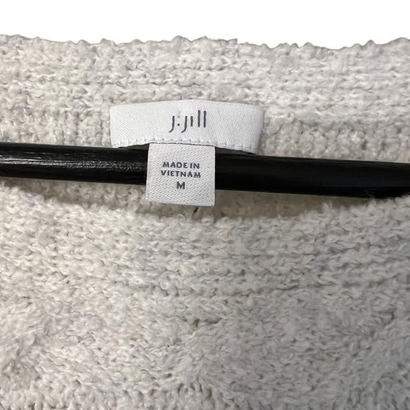 J. Jill Cream Cable Knit Sweater - Picture 3 of 5